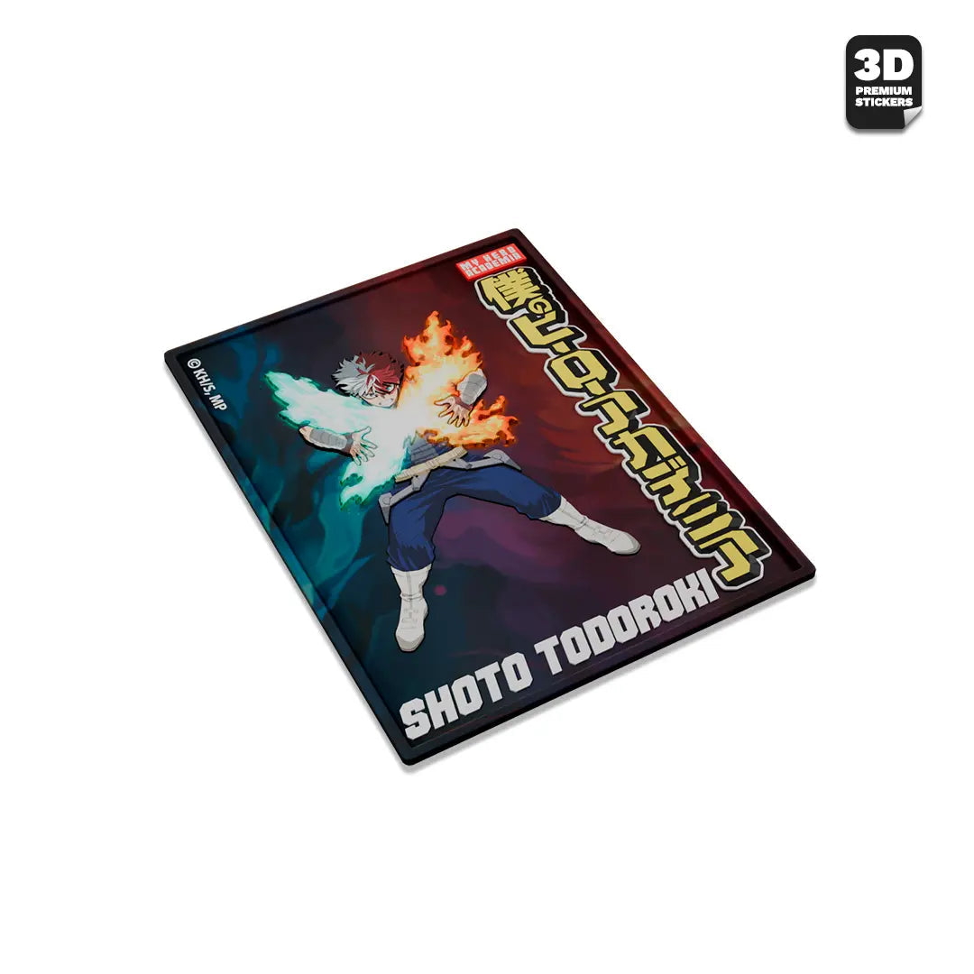 Shoto Todoroki miniposter - Stickmadly