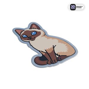 SIAMESE CAT - Stickmadly