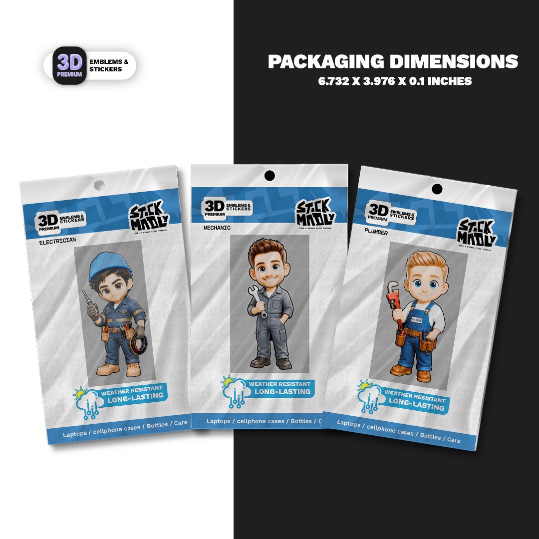 Skilled Trades Pack - Stickmadly