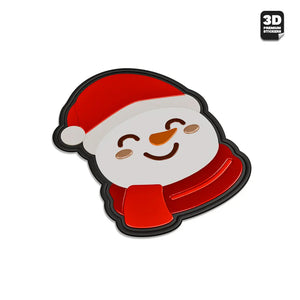 SNOWMAN - Stickmadly