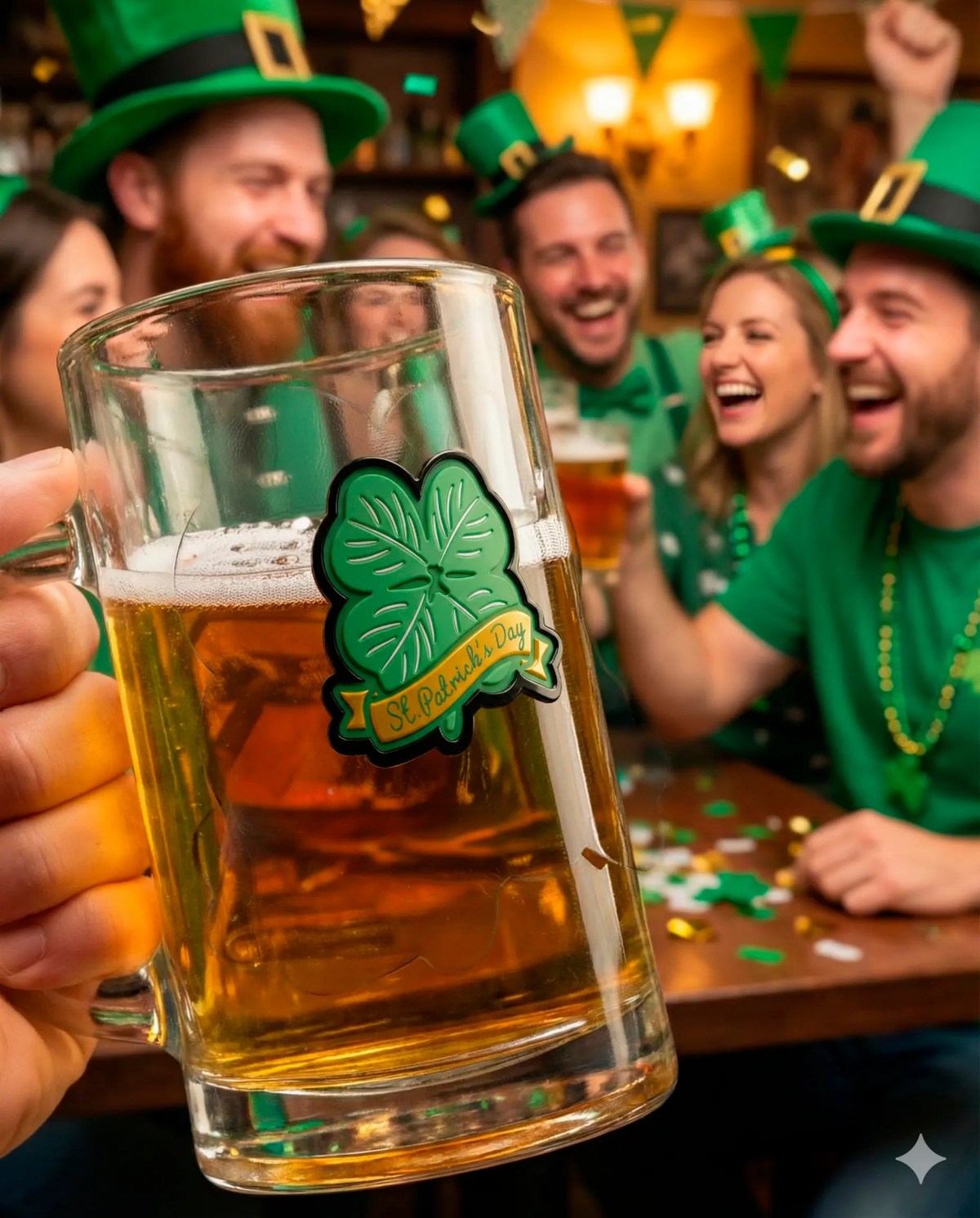 ST. PATRICK'S CLOVER - Stickmadly