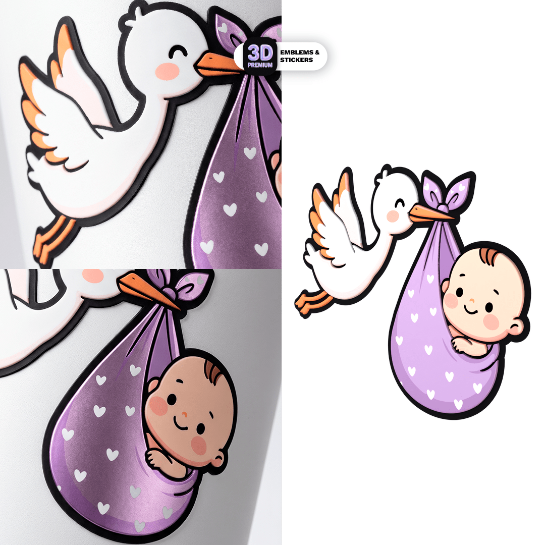 STORK DELIVERY SERVICE - Stickmadly