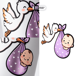 STORK DELIVERY SERVICE - Stickmadly
