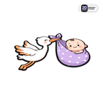 STORK DELIVERY SERVICE - Stickmadly