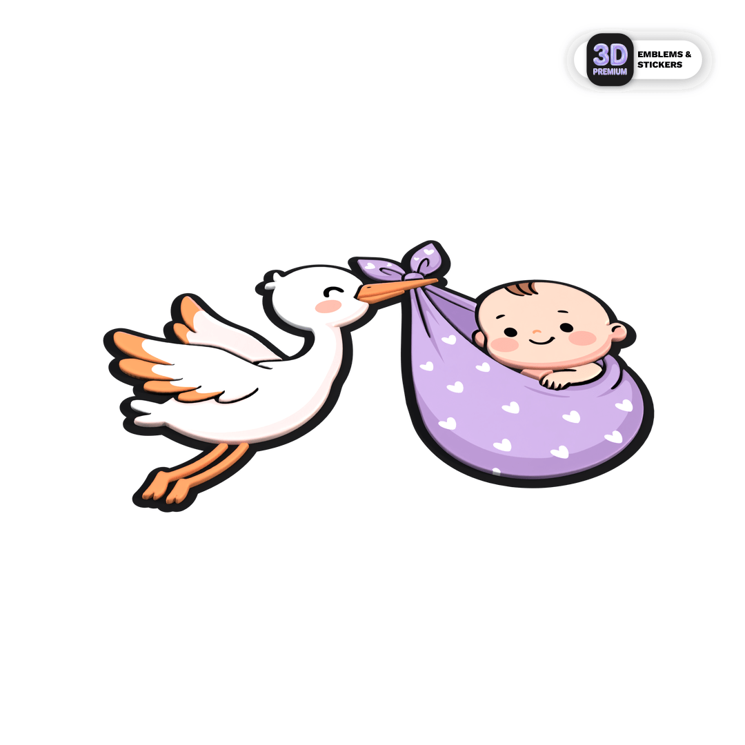 STORK DELIVERY SERVICE - Stickmadly