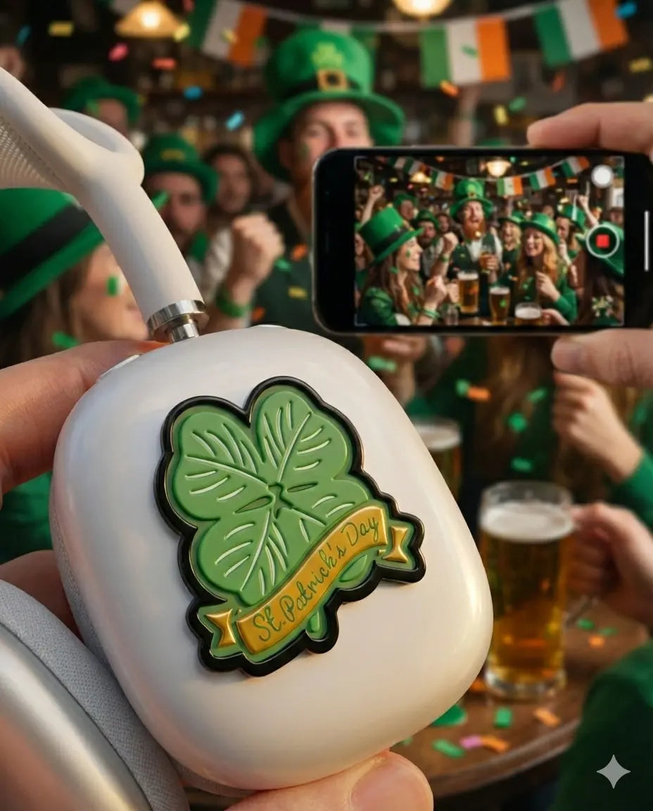 ST. PATRICK'S CLOVER Stickmadly