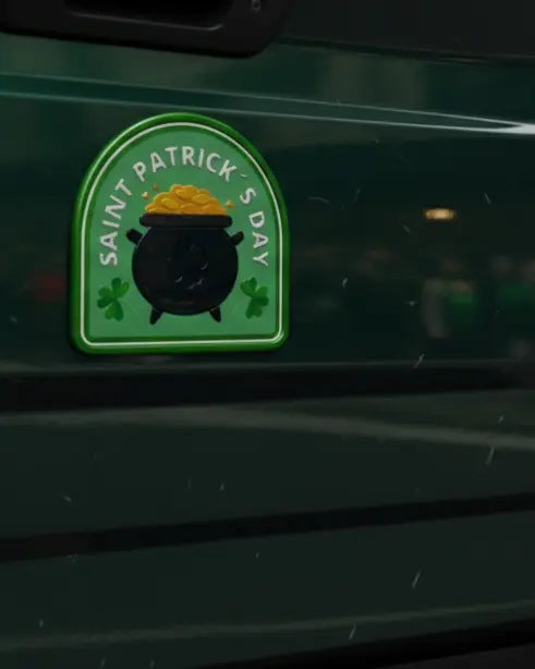 ST PATRICK GOLD COIN Stickmadly