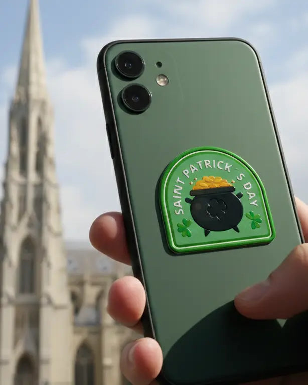 ST PATRICK GOLD COIN Stickmadly