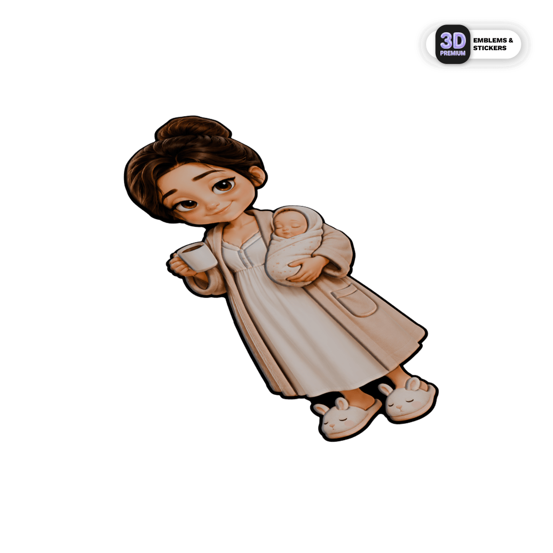 TIRED MOM - Stickmadly