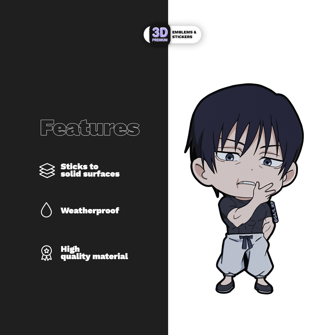 Toji Fushiguro (Chibi) - Stickmadly