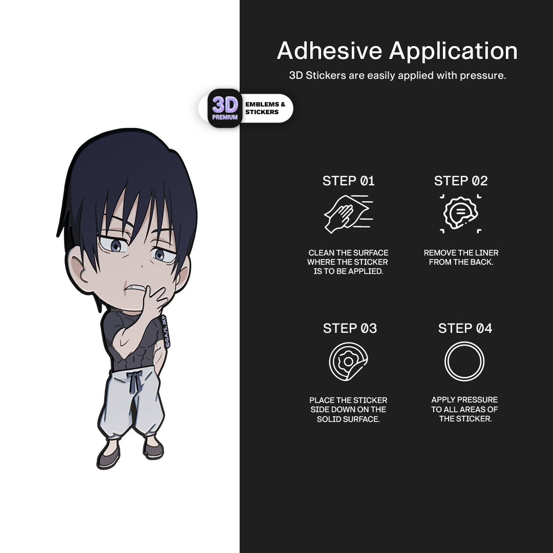 Toji Fushiguro (Chibi) - Stickmadly