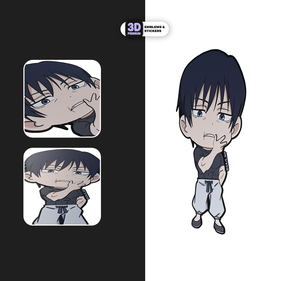 Toji Fushiguro (Chibi) - Stickmadly