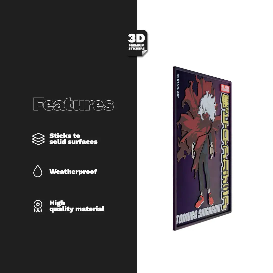 Tomura Shigaraki miniposter - Stickmadly