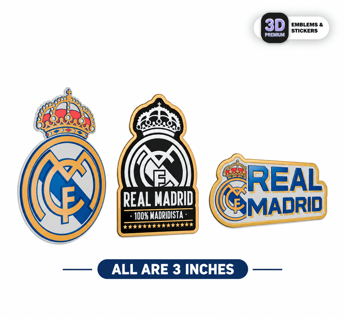 True Madridista - Stickmadly