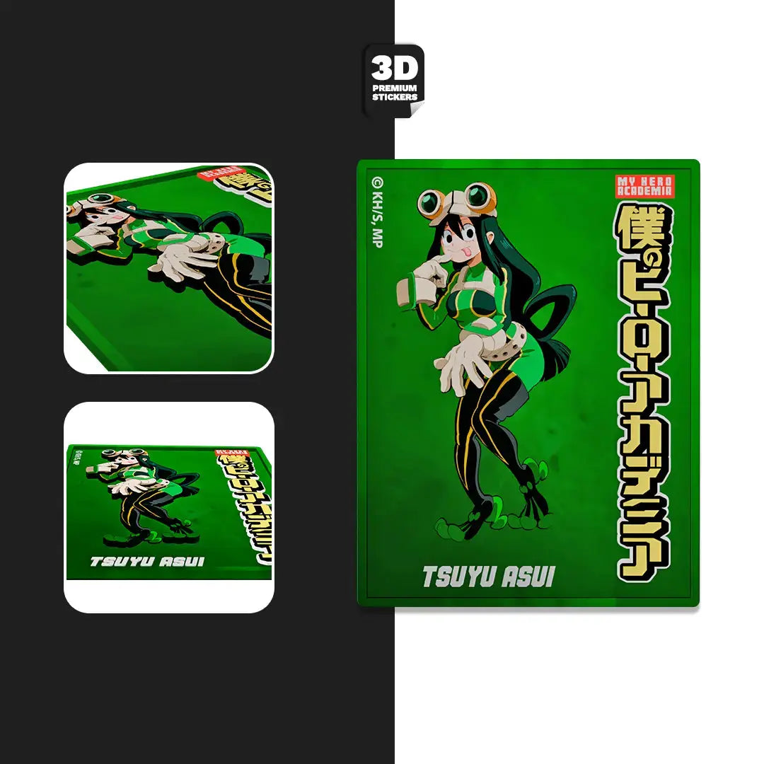 Tsuyu Asui miniposter - Stickmadly