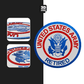 United States Army Retired Front View - Stickmadly