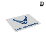 U.S. AIR FORCE Square Emblem - Stickmadly