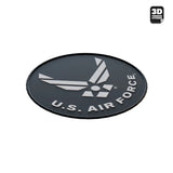 U.S. AIRFORCE BLACK CIRCLE - Stickmadly