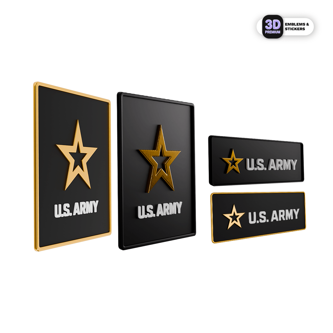 U.S. Army Classic Emblem Pack - Stickmadly