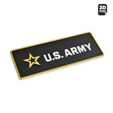 U.S. ARMY Gold Rectangle - Stickmadly