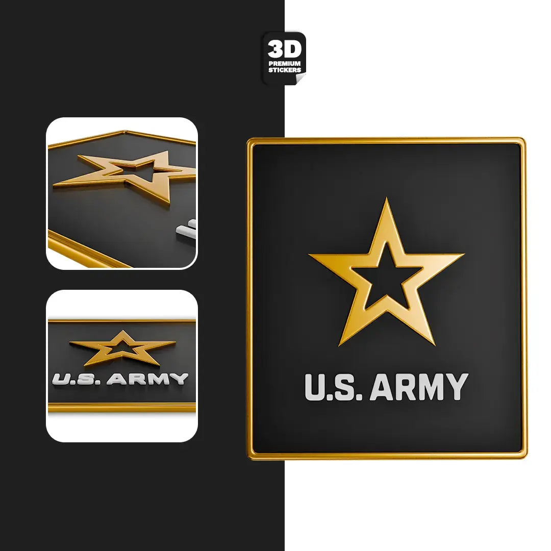 U.S. ARMY Gold - Stickmadly