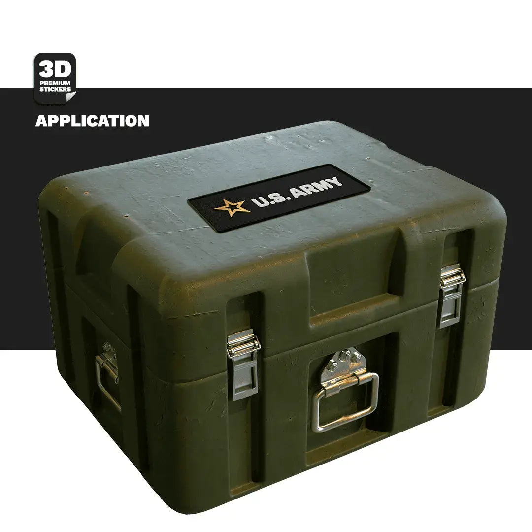 U.S. Army Rectangle - Stickmadly