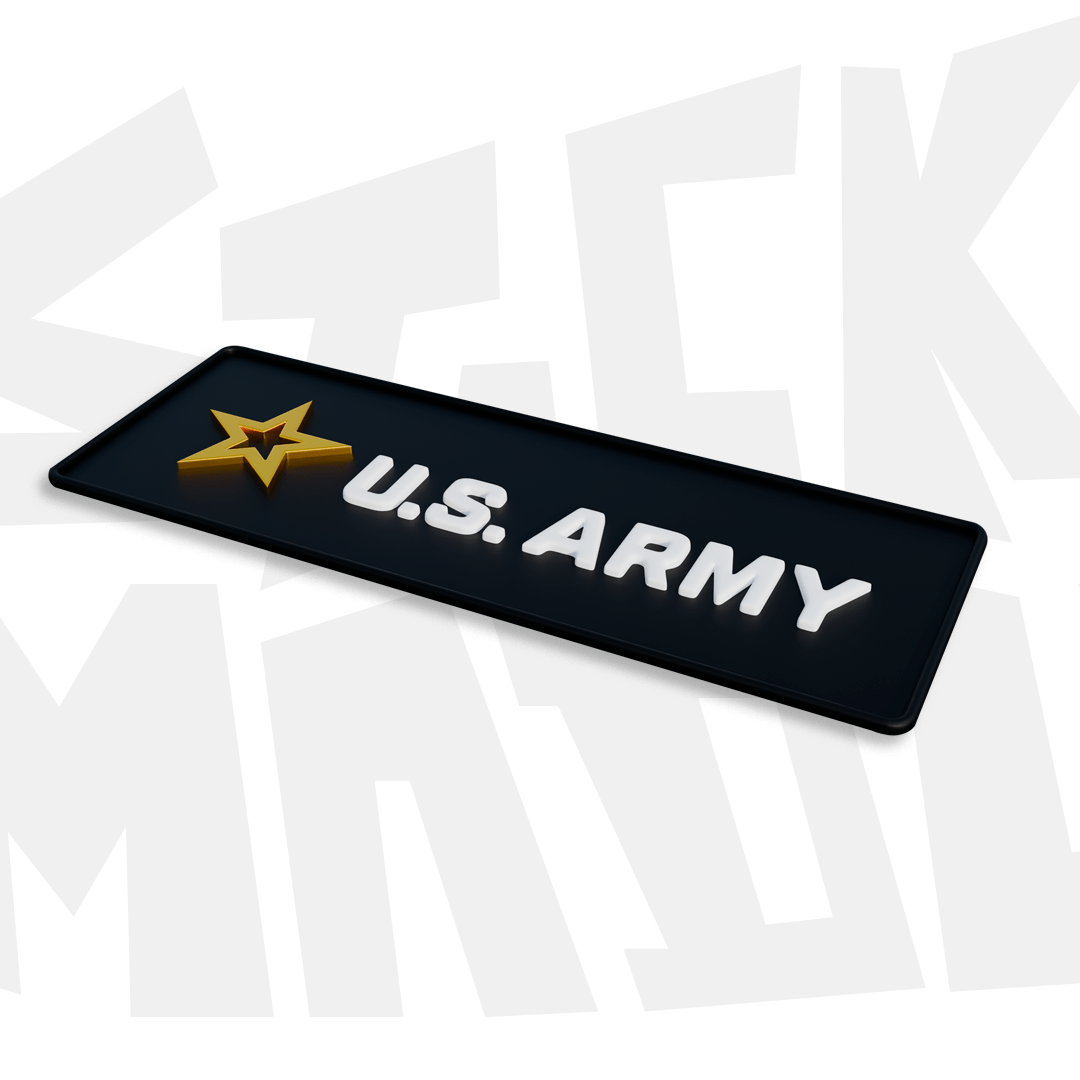 U.S. Army Rectangle - Stickmadly
