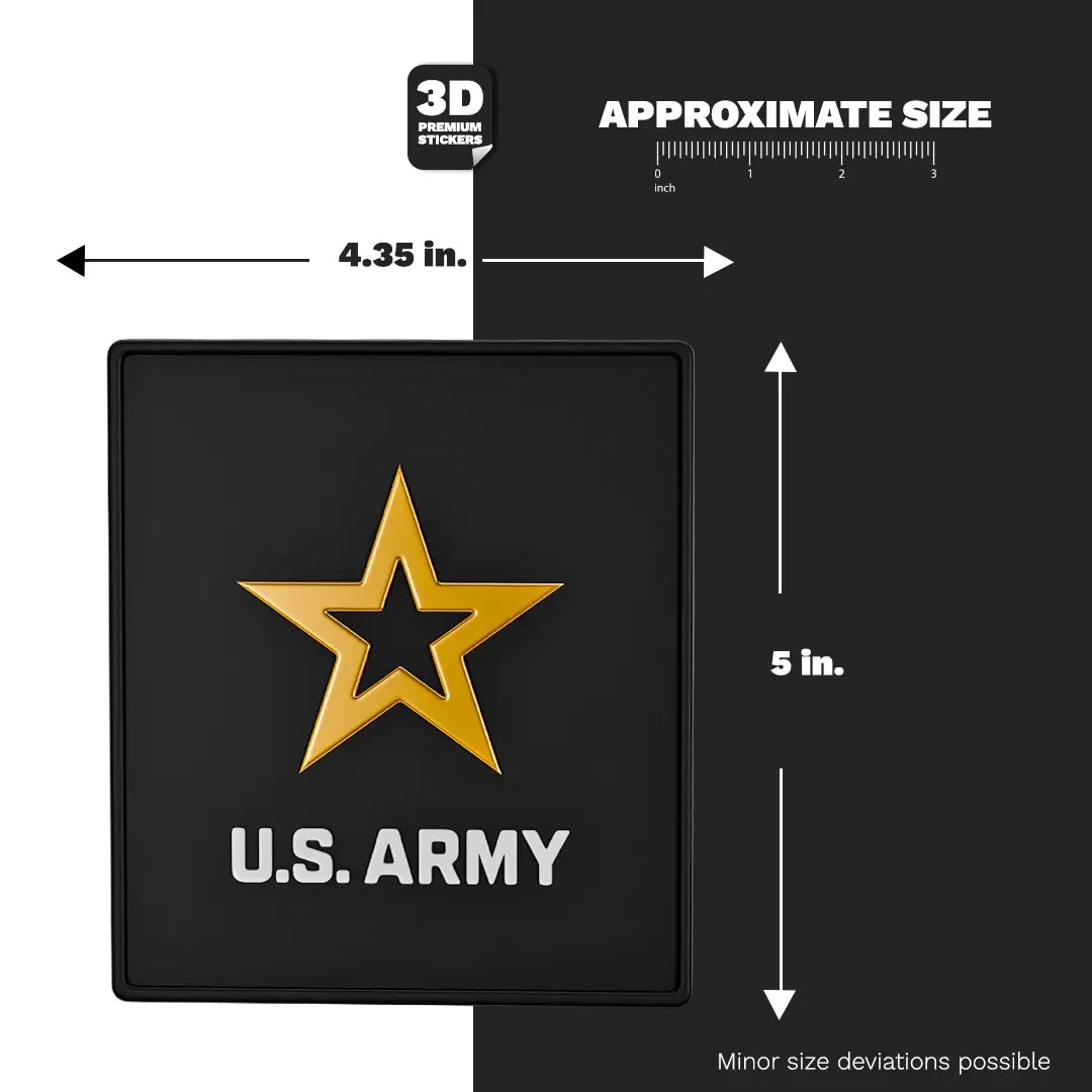 U.S. Army Size 5'' - Stickmadly