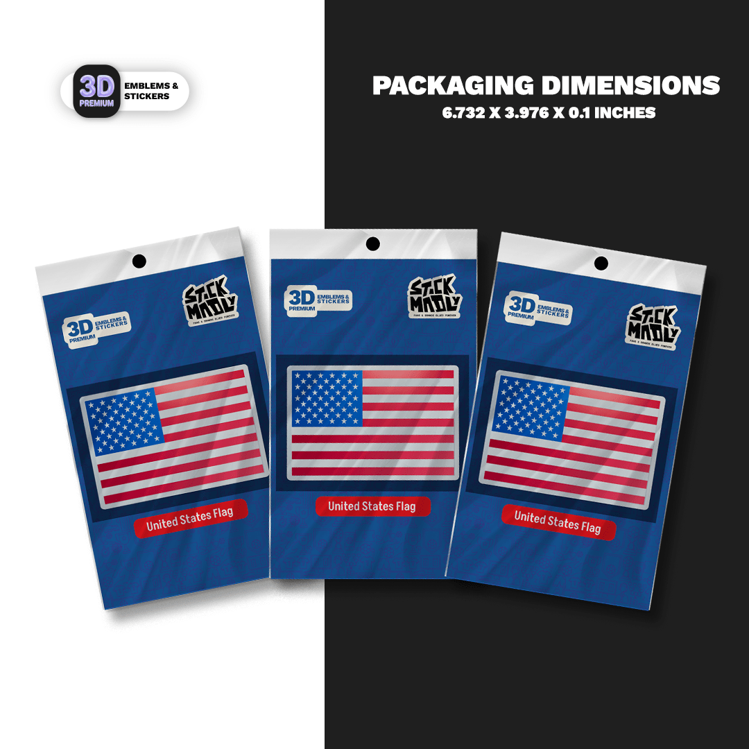 USA EMBLEM PACK - Stickmadly