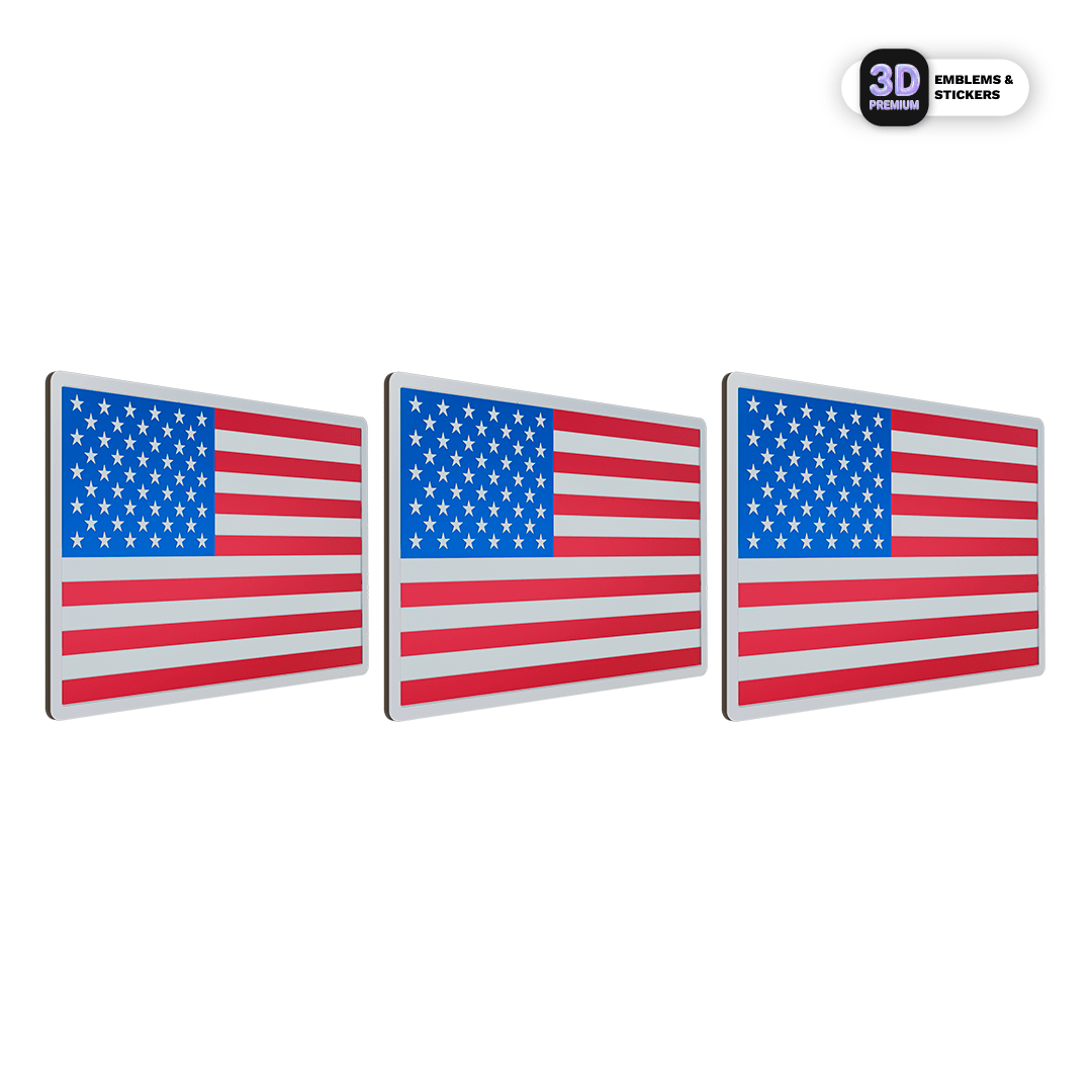 USA EMBLEM PACK - Stickmadly