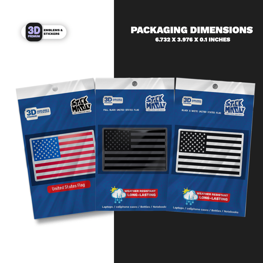 USA FLAG COLLECTION - Stickmadly